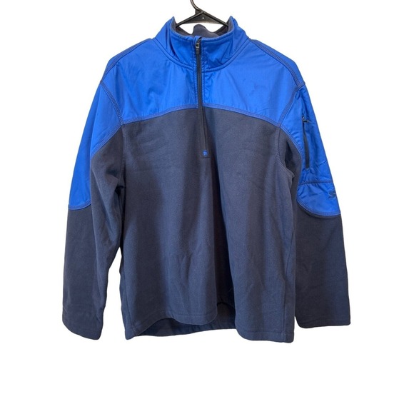 Starter Performance Fleece Quarter Zip‎ Mock Neck Jacket Men's Size L 42-44 - Picture 1 of 8